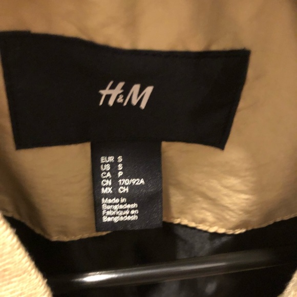 The Weeknd x H&M bomber jacket mens small - Picture 3 of 4